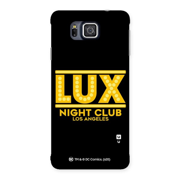 Lucifer Club Los Angeles Back Case for Galaxy Alpha