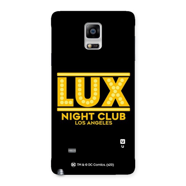 Lucifer Club Los Angeles Back Case for Galaxy Note 4