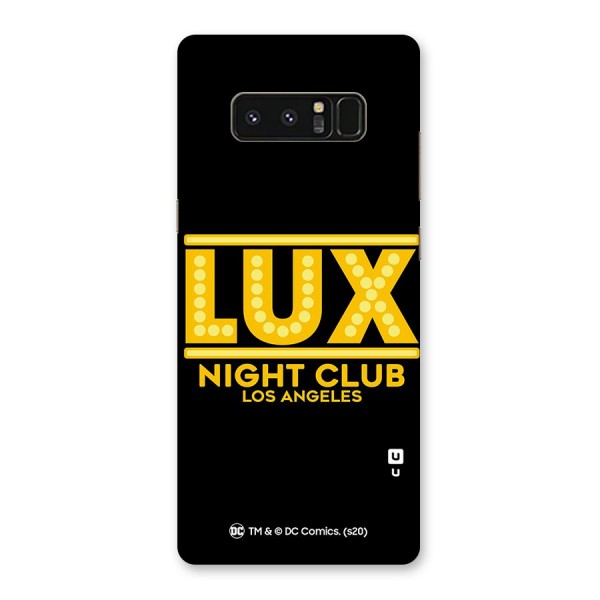 Lucifer Club Los Angeles Back Case for Galaxy Note 8