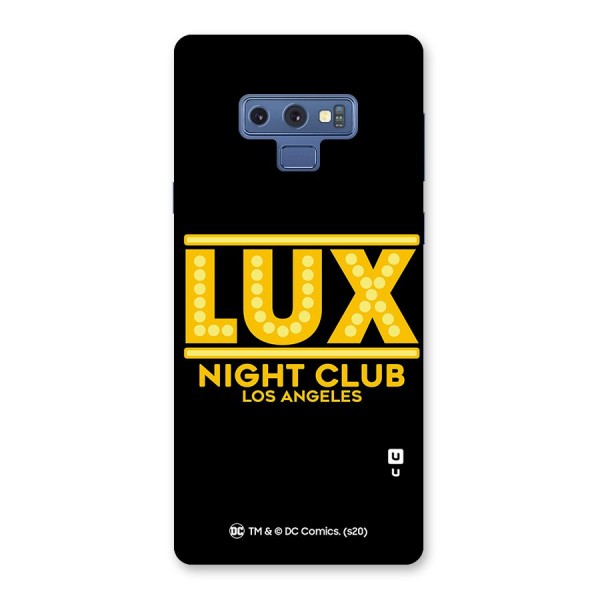 Lucifer Club Los Angeles Back Case for Galaxy Note 9