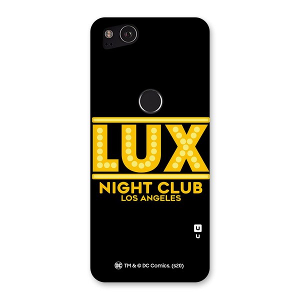 Lucifer Club Los Angeles Back Case for Google Pixel 2