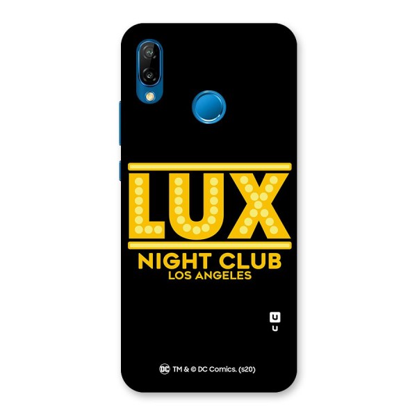 Lucifer Club Los Angeles Back Case for Huawei P20 Lite