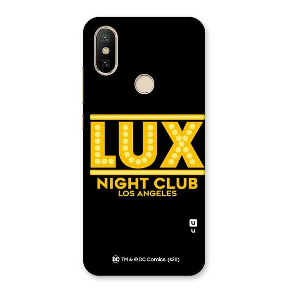 Lucifer Club Los Angeles Back Case for Mi A2