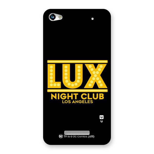 Lucifer Club Los Angeles Back Case for Micromax Hue 2