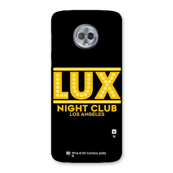 Lucifer Club Los Angeles Back Case for Moto G6