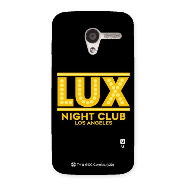 Lucifer Club Los Angeles Back Case for Moto X