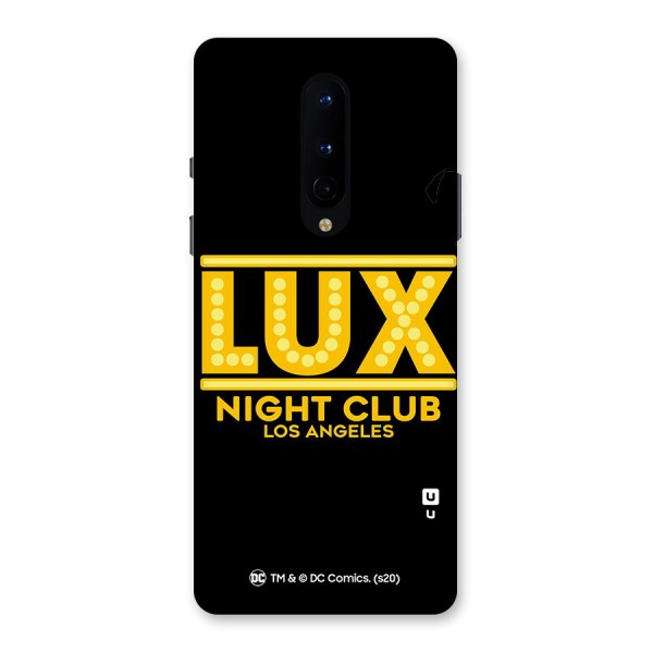 Lucifer Club Los Angeles Back Case for OnePlus 8