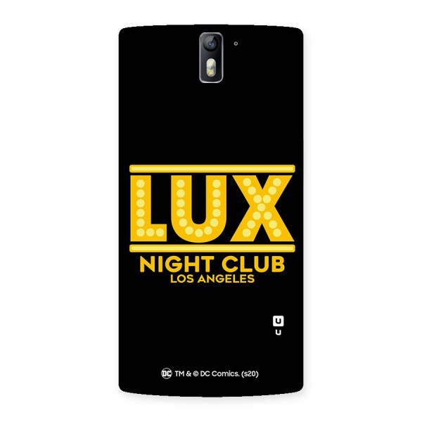 Lucifer Club Los Angeles Back Case for One Plus One