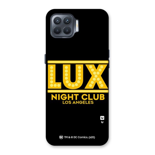 Lucifer Club Los Angeles Back Case for Oppo F17 Pro