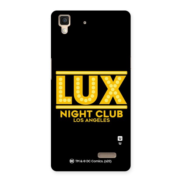 Lucifer Club Los Angeles Back Case for Oppo R7