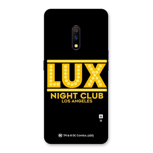 Lucifer Club Los Angeles Back Case for Realme X