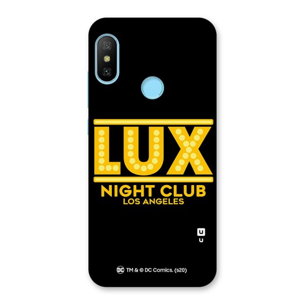 Lucifer Club Los Angeles Back Case for Redmi 6 Pro