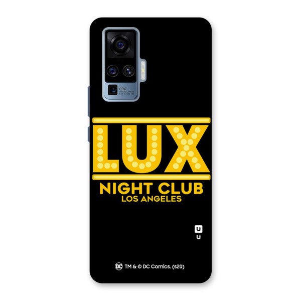 Lucifer Club Los Angeles Back Case for Vivo X50 Pro