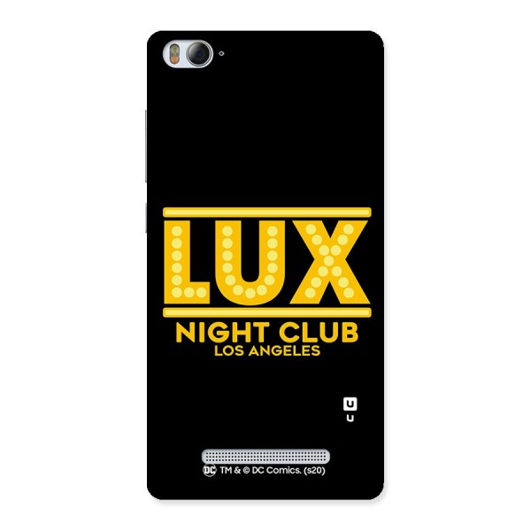 Lucifer Club Los Angeles Back Case for Xiaomi Mi4i