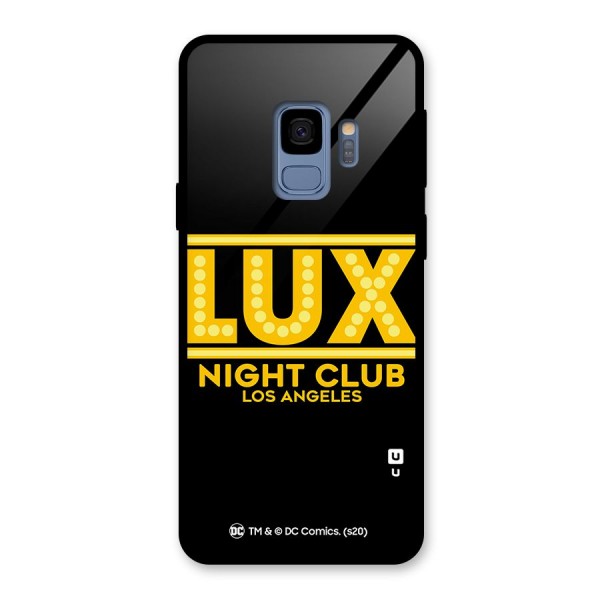 Lucifer Club Los Angeles Glass Back Case for Galaxy S9