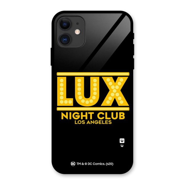 Lucifer Club Los Angeles Glass Back Case for iPhone 11