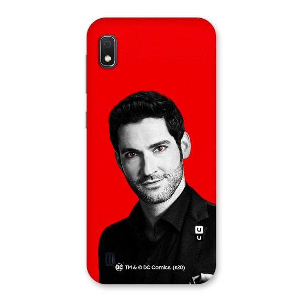 Lucifer Devil Smile Back Case for Galaxy A10