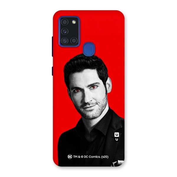 Lucifer Devil Smile Back Case for Galaxy A21s