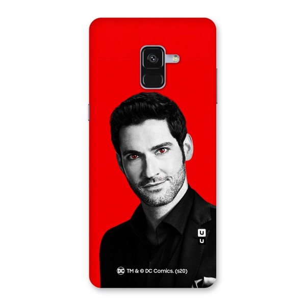 Lucifer Devil Smile Back Case for Galaxy A8 Plus