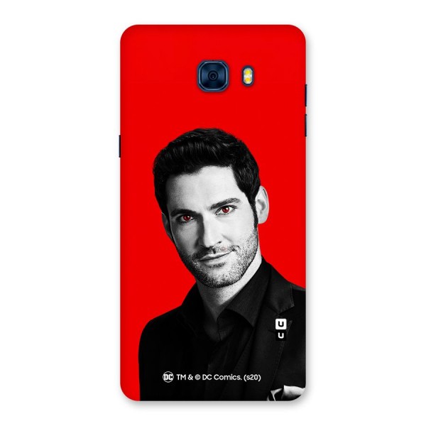 Lucifer Devil Smile Back Case for Galaxy C7 Pro