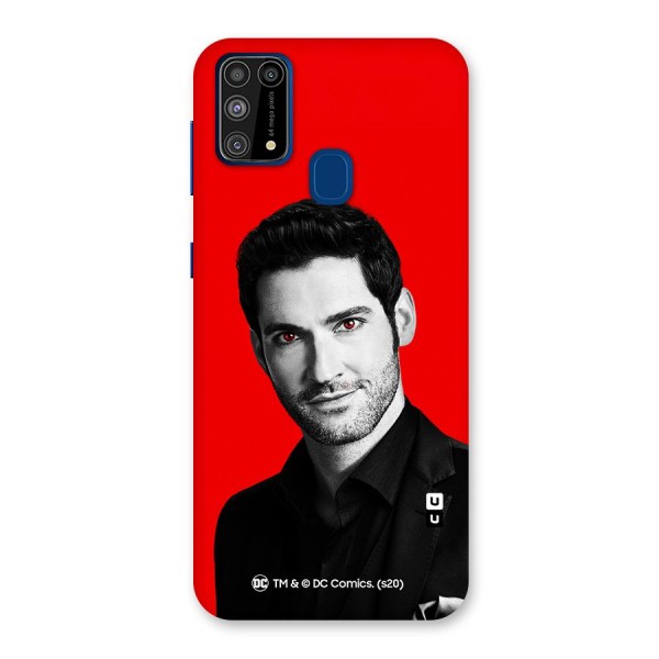 Lucifer Devil Smile Back Case for Galaxy F41