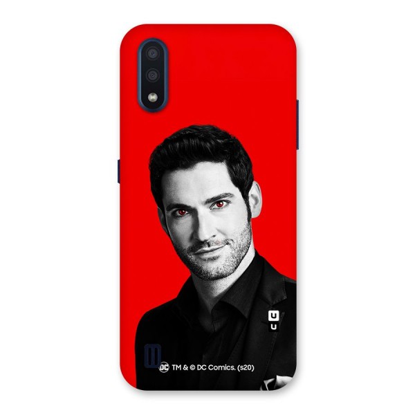 Lucifer Devil Smile Back Case for Galaxy M01