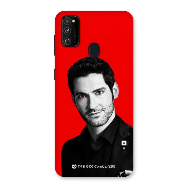 Lucifer Devil Smile Back Case for Galaxy M30s