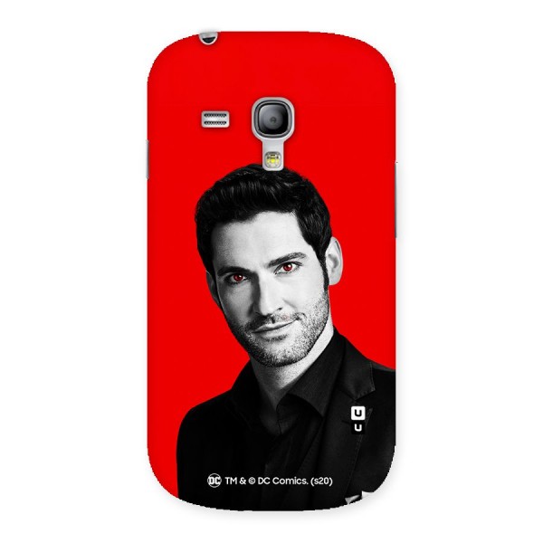 Lucifer Devil Smile Back Case for Galaxy S3 Mini