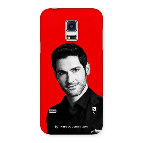 Lucifer Devil Smile Back Case for Galaxy S5 Mini