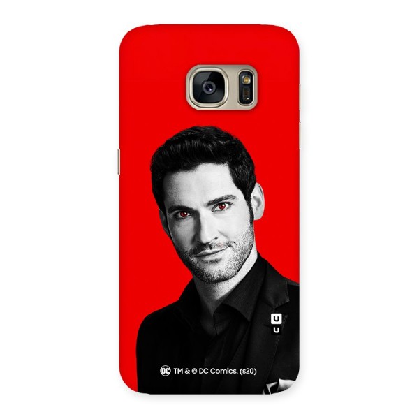 Lucifer Devil Smile Back Case for Galaxy S7