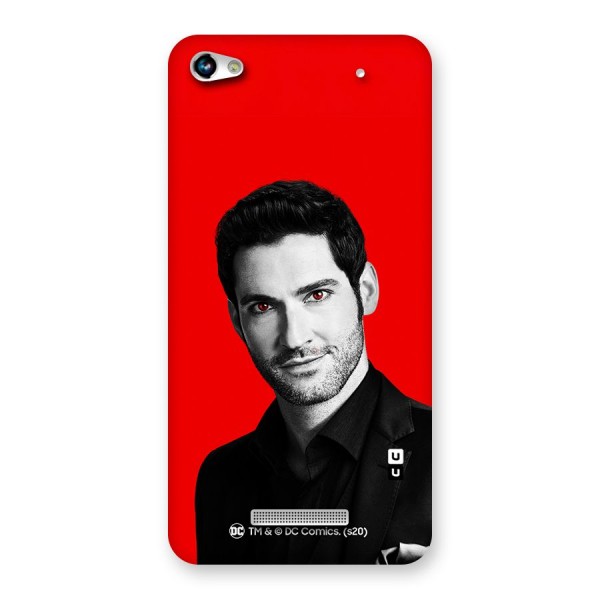 Lucifer Devil Smile Back Case for Micromax Hue 2