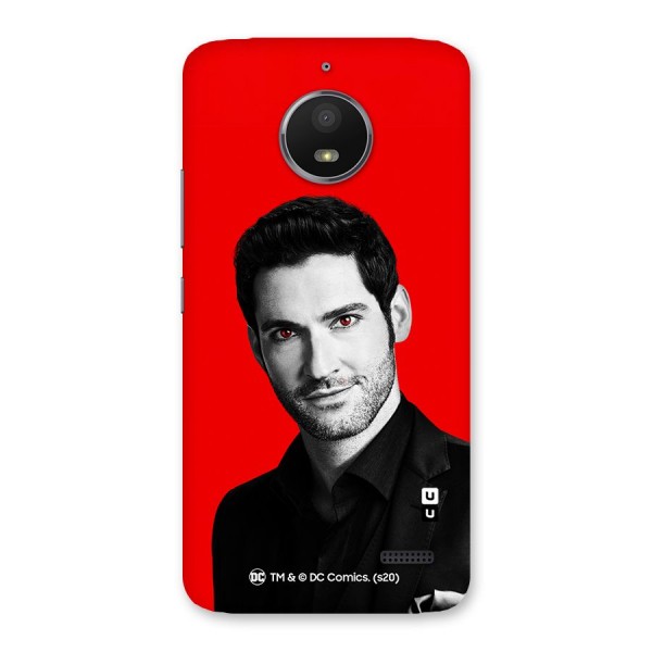 Lucifer Devil Smile Back Case for Moto E4