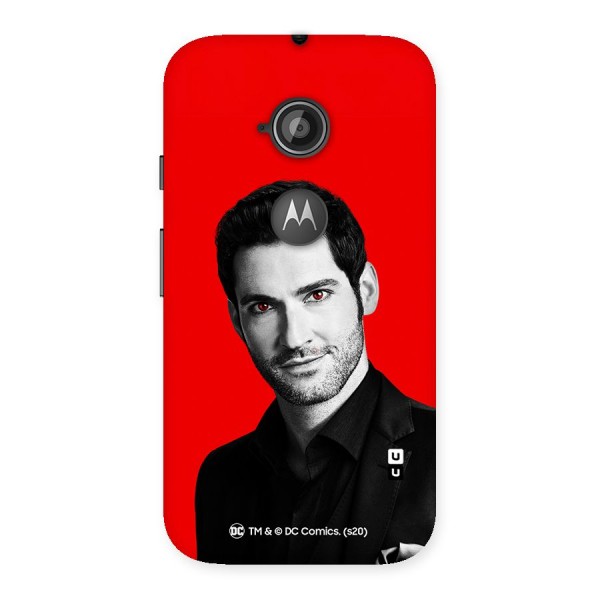 Lucifer Devil Smile Back Case for Moto E 2nd Gen