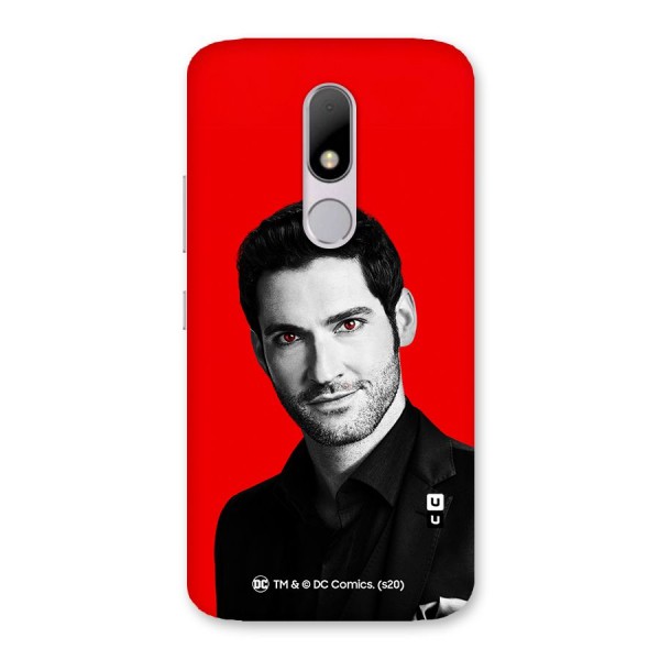 Lucifer Devil Smile Back Case for Moto M