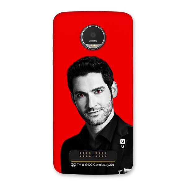 Lucifer Devil Smile Back Case for Moto Z Play