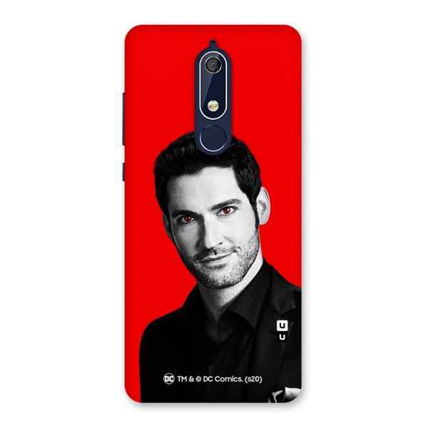 Lucifer Devil Smile Back Case for Nokia 5.1