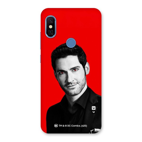 Lucifer Devil Smile Back Case for Redmi Note 6 Pro