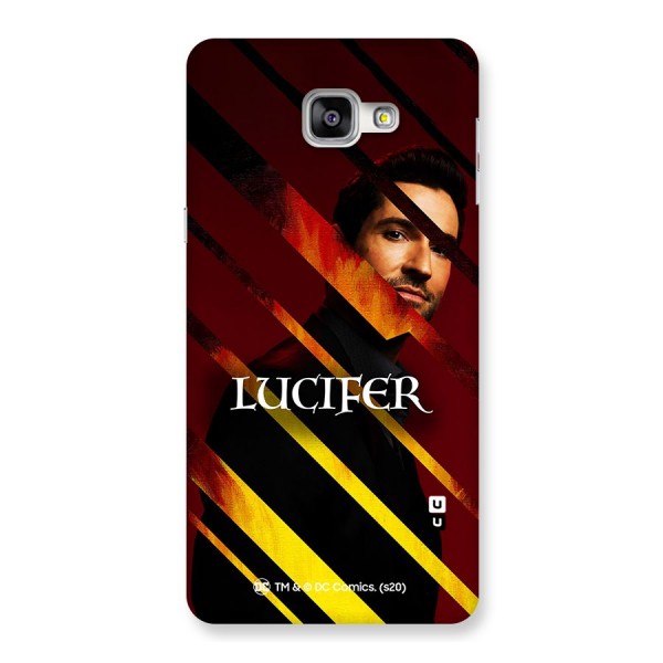 Lucifer Hell Stripes Back Case for Galaxy A9