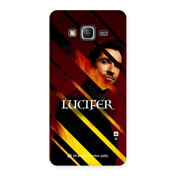 Lucifer Hell Stripes Back Case for Galaxy Grand Prime