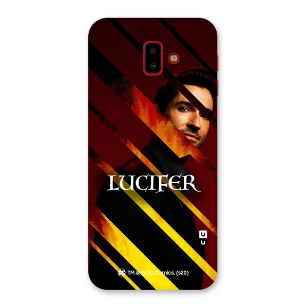 Lucifer Hell Stripes Back Case for Galaxy J6 Plus