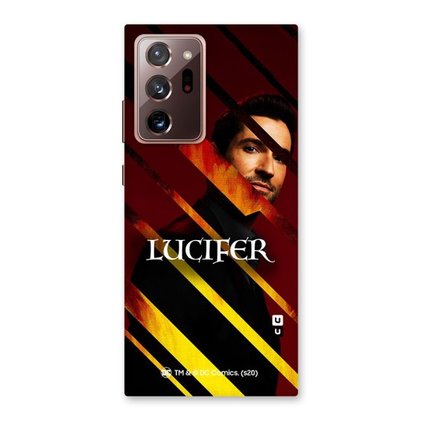 Lucifer Hell Stripes Back Case for Galaxy Note 20 Ultra