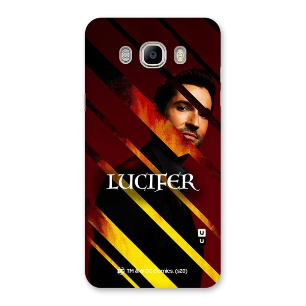 Lucifer Hell Stripes Back Case for Galaxy On8