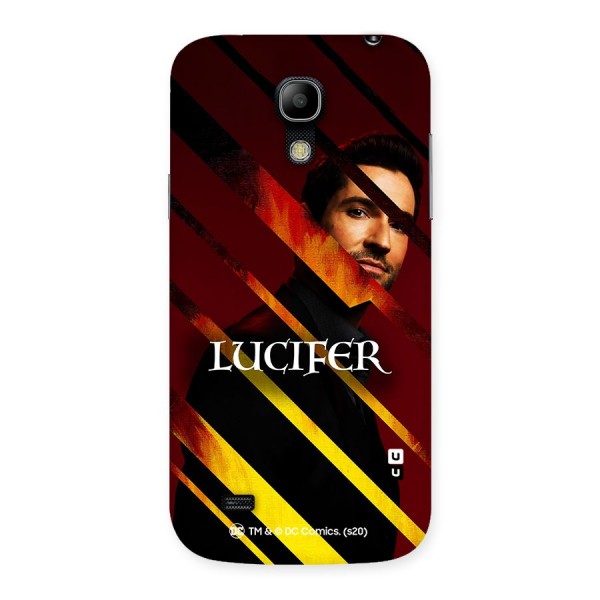 Lucifer Hell Stripes Back Case for Galaxy S4 Mini