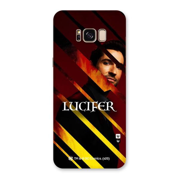 Lucifer Hell Stripes Back Case for Galaxy S8 Plus