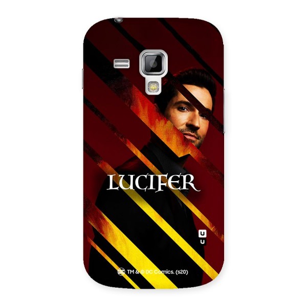 Lucifer Hell Stripes Back Case for Galaxy S Duos