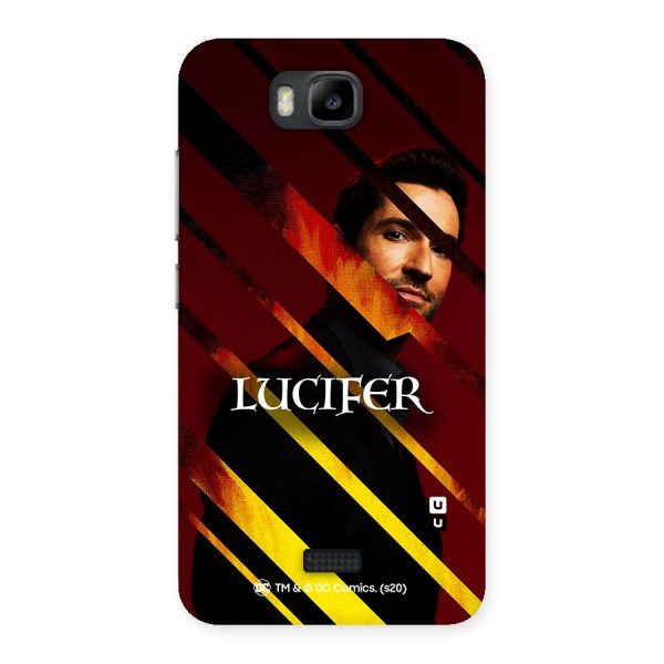 Lucifer Hell Stripes Back Case for Honor Bee