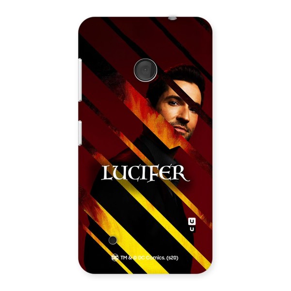 Lucifer Hell Stripes Back Case for Lumia 530