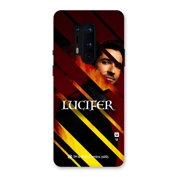 Lucifer Hell Stripes Back Case for OnePlus 8 Pro