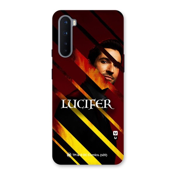 Lucifer Hell Stripes Back Case for OnePlus Nord