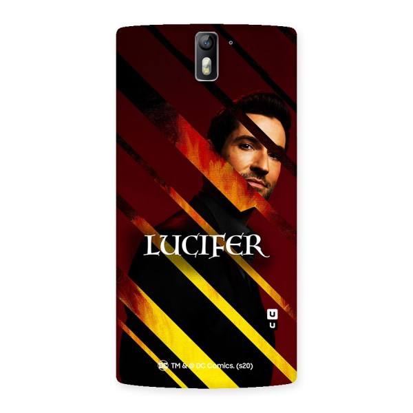 Lucifer Hell Stripes Back Case for One Plus One